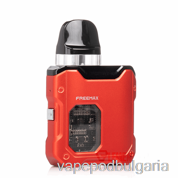 Vape 10000 Дръпки Freemax Galex Nano Pod System Red